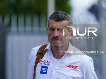 Gunther Steiner, Team Principal, Haas F1 Team during the F1 Grand Prix of Italy at Autodromo di Monza on September 8, 2022. (