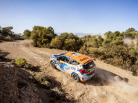 61 JOONA Lauri (fin), KORHONEN Mikael (fin), Ford Fiesta Rally3, action during the Acropolis Rally Greece 2022, 10th round of the 2022 WRC W...