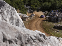 42 BREEN Craig (irl), NAGLE Paul (irl), M-Sport Ford World Rally Team, Ford Puma Rally 1, action during the Acropolis Rally Greece 2022, 10t...