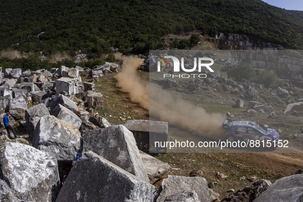 44 GREENSMITH Gus (gbr), ANDERSSON Jonas (swe), M-Sport Ford World Rally Team, Ford Puma Rally 1, action during the Acropolis Rally Greece 2...