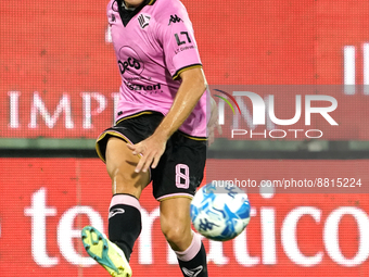 Jacopo Segre of Palermo Fc during the Serie B match between Palermo Fc and Genoa Cfc on September  9, 2022 stadium 