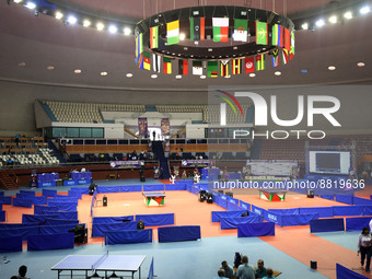 ITTF African Senior Table Tennis Championships in Algiers, Algeria on September 9, 2022  (
