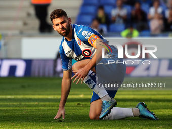 BARCELONA -NOVEMBER 01- SPAIN: Victor Alvarez during the match between RCD Espanyol and Granada CF, corresponding to the week 10 to the span...