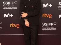Christian Checa poses during the opening gala of the San Sebastian Film Festival 2022 at the Kursaal, September 16, 2021, San Sebastian, Gui...
