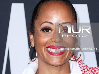 Essence Atkins arrives at the Los Angeles Premiere Of Netflix's 'A Jazzman's Blues' held at the Netflix Tudum Theater on September 16, 2022...
