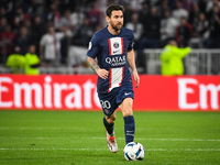 Lionel (Leo) MESSI of PSG during the French championship Ligue 1 football match between Olympique Lyonnais and Paris Saint-Germain on Septem...