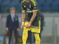 Philippe Mexes during the Italian Serie A football match S.S. Lazio vs A.C. Milan at the Olympic Stadium in Rome, on november 01, 2015. (