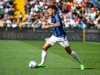 Inter's Joaquin Correa portrait in action during the italian soccer Serie A match Udinese Calcio vs Inter - FC Internazionale on September 1...