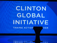 Bill Clinton at the Clinton Global Initiative held at Hiltown Midtown on September 19, 2022 in New York City USA. (