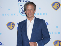 NEW YORK, NEW YORK; Seth Meyers at NDRC Night of Comedy on September 20, 2022 in New York City, USA. (
