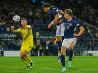 Che Adams of Scotland during the UEFA Nations League match between Scotland and Ukraine at Hampden Park, Glasgow, United Kingdom on 21 Septe...