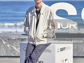 Alex Monner attend the Photocall of the La Ruta at the 70th edition of the San Sebastian International Film Festival on September 22, 2022(