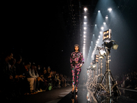 A model walks on the runway wearing the new collection from Thai fashion brand  'kloset'. Thai brand 'kloset' premiers its new collection as...