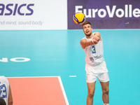 Strahinja Kljajic (SRB) in action during the Volleyball Intenationals U20 European Championship - Slovakia vs Serbia on September 22, 2022 a...