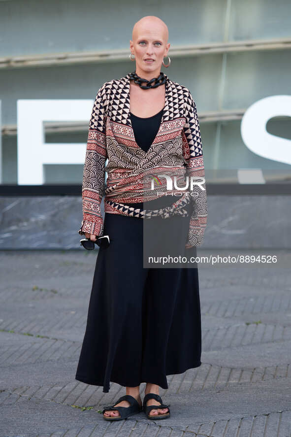 Goretti Narcís, attended the Photocall El Sostre Groc at the 70th edition of the San Sebastian International Film Festival on September 22,...