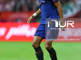 Cody Gakpo (NED) during the UEFA Nations League match between Poland v Netherlands, in Warsaw, Poland, on September 22, 2022. (