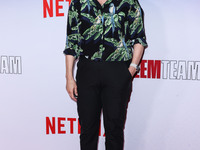 American film producer and President of Lucasfilm Kathleen Kennedy arrives at the Los Angeles Special Screening Of Netflix's 'The Redeem Tea...