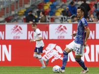Maya Yoshida centre-back of Japan and FC Schalke 04 acontrols the ball during the international friendly match between Japan and United Stat...