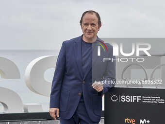 Luis Callejo attended the Photocall El Apagón at the 70th edition of the San Sebastian International Film Festival on September 23, 2022...