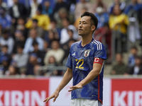 Maya Yoshida centre-back of Japan and FC Schalke 04 during the international friendly match between Japan and United States at Merkur Spiel-...