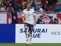 Aaron Long centre-back of USA and New York Red Bulls during the international friendly match between Japan and United States at Merkur Spiel...