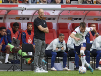 Gregg Berhalter head coach of USA looks during the international friendly match between Japan and United States at Merkur Spiel-Arena on Sep...