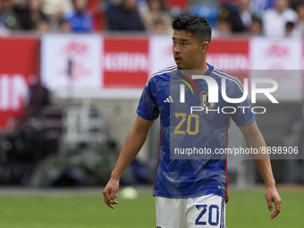 Yuta Nakayama centre-back of Japan and Huddersfield Town during the international friendly match between Japan and United States at Merkur S...