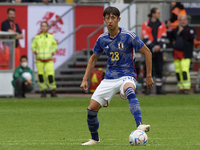 Hiroki Ito centre-back of Japan and VfB Stuttgart during the international friendly match between Japan and United States at Merkur Spiel-Ar...