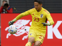 Daniel Schmidt goalkeeper of Japan and Sint-Truidense VV during the international friendly match between Japan and United States at Merkur S...