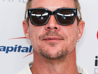 Diplo poses in the press room at the 2022 iHeartRadio Music Festival - Night 1 held at the T-Mobile Arena on September 23, 2022 in Las Vegas...