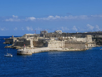 Vittoriosa, Senglea and Cospicua, known as the Three Cities of Malta are seen in Valletta, Malta on 21 September 2022  (
