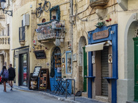 General view of the old town streets is seen in Rabat , Malta on 23 September 2022  (