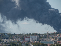 On Sunday 25 September 2022, a major fire broke out south of Paris in the Val-de-Marne, in the Rungis International Market (MIN) area. Thick...