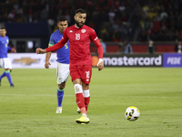 Ghailene Chaalali of Tunisia during the International friendly game, football match between Brazil and Tunisia on September 27, 2022 at Parc...