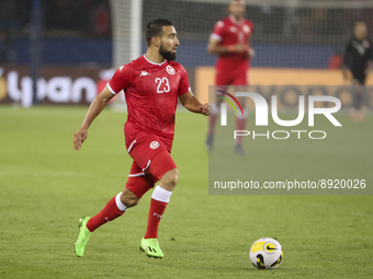 Naim Sliti of Tunisia during the International friendly game, football match between Brazil and Tunisia on September 27, 2022 at Parc des Pr...
