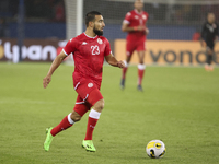 Naim Sliti of Tunisia during the International friendly game, football match between Brazil and Tunisia on September 27, 2022 at Parc des Pr...