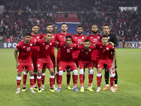 Team Tunisia poses before the International friendly game, football match between Brazil and Tunisia on September 27, 2022 at Parc des Princ...