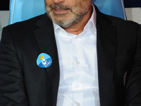 head coach of Udinese Colantuono during the italian Serie A football match between SSC Napoli and Udinese at San Paolo Stadium on November 0...