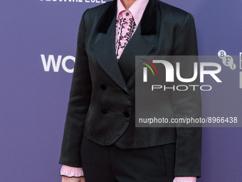 LONDON, UNITED KINGDOM - OCTOBER 07, 2022: Josie Walker attends the European Premiere of 'The Wonder' at the Royal Festival Hall during the...