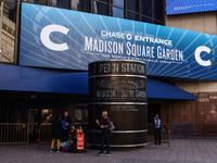 Madison Square Garden Chase Entrance in New York, United States, on October 26, 2022. (
