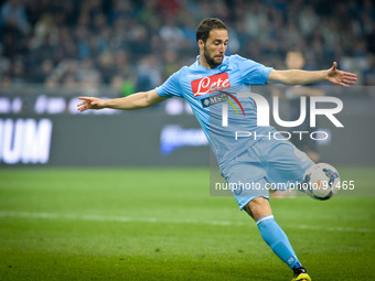 Gonzalo Higuain (Napoli) during the Serie Amatch between Inter vs Napoli, on April 26, 2014. (