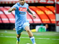 Lorenzo Insigne (Napoli) during the Serie Amatch between Inter vs Napoli, on April 26, 2014. (