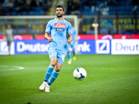 Albiol Raul (Napoli) during the Serie Amatch between Inter vs Napoli, on April 26, 2014. (