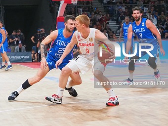 OLYMPUS DIGITAL CAMERA          during the Iternational Basketball Teams 2023 FIBA ??World Cup qualifiers - Italy vs Spain on November 11, 2...