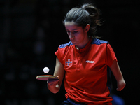 Aida Dahlen from Norway during the Class 8 finals match women´s singles of the Andalucia World PTT Championships 2022 on November 12, 2022 i...