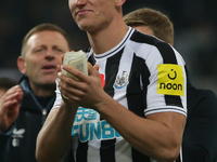 Newcastle United's Sven Botman during the Premier League match between Newcastle United and Chelsea at St. James's Park, Newcastle on Saturd...