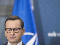 Mateusz Morawiecki Prime Minister of Poland seen during Polish National Security Council in response to shells explosion in Przewodow villag...