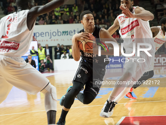  Gaddy Abdul in action during Basket Lega A. MATCH between Varese and Bologna on November 22, 2015 in Varese, Italy.
(
