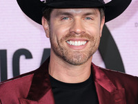 Dustin Lynch arrives at the 2022 American Music Awards (50th Annual American Music Awards) held at Microsoft Theater at L.A. Live on Novembe...