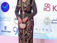  Egyptian actor Heba Magdy attends the end of the 44th Cairo International Film Festival at Cairo Opera House on November 22, 2022 in Cairo,...